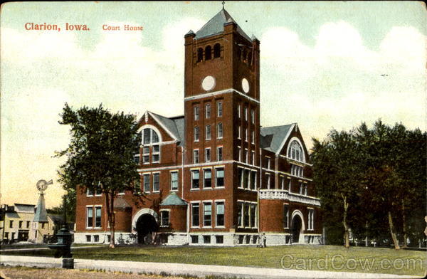 Court House Clarion Iowa