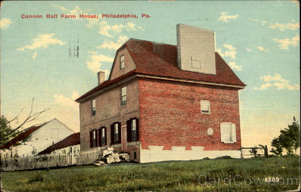 Cannon Ball Farm House Philadelphia Pennsylvania