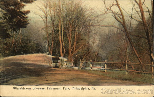 Wissahickon Driveway, Fairmount Park Philadelphia Pennsylvania