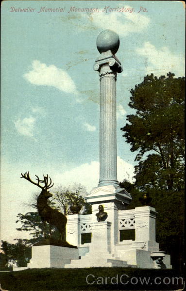 Detweiler Memorial Monument Harrisburg Pennsylvania