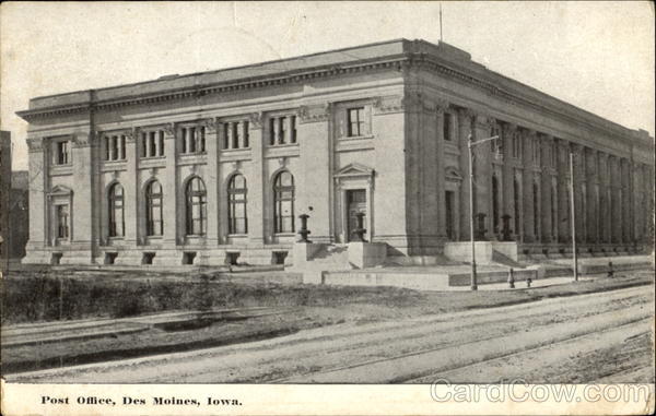 Post Office Des Moines Iowa