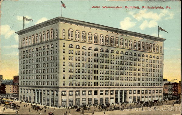 John Wanamaker Building Philadelphia Pennsylvania