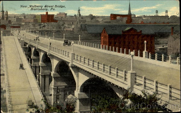 New Mulberry Street Bridge Harrisburg Pennsylvania