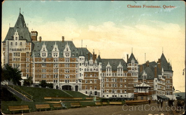 Chateau Frontenac PQ Canada Quebec