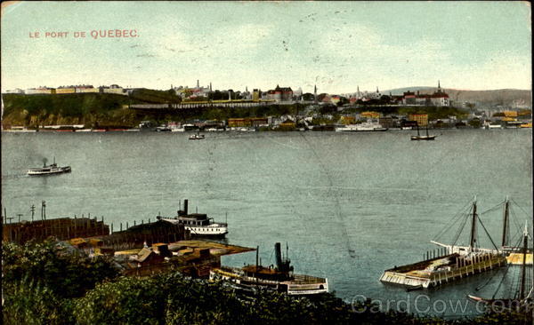 Le Port De Quebec Canada Misc. Canada