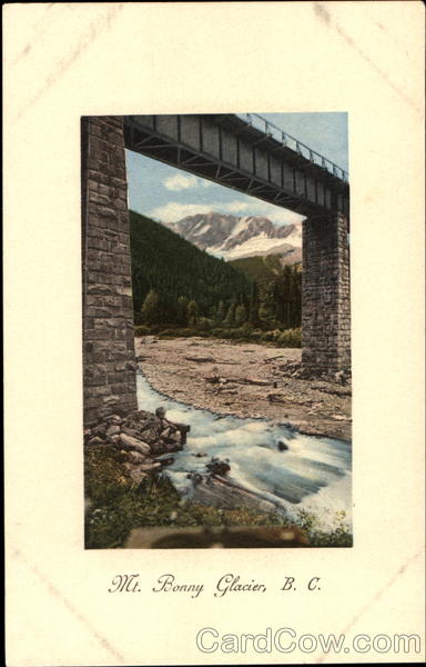 Mt. Bonny Glacier BC Canada British Columbia