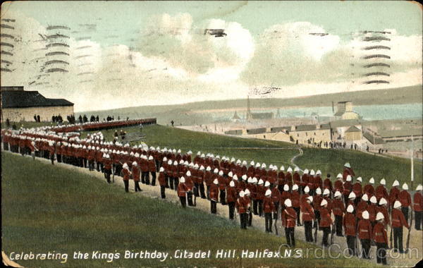 Celebrating The King's Birthday, Citadel Hill Halifax NS Canada