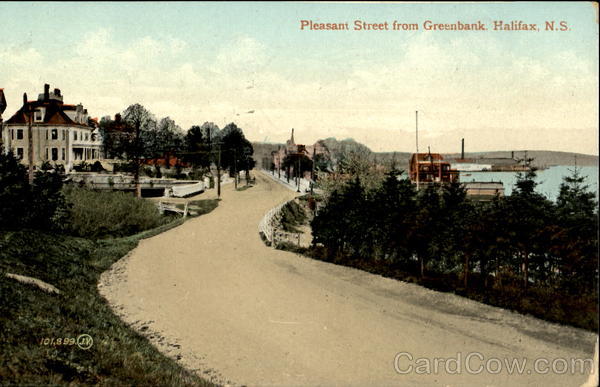 Pleasant Street From Greenbank Halifax NS Canada Nova Scotia