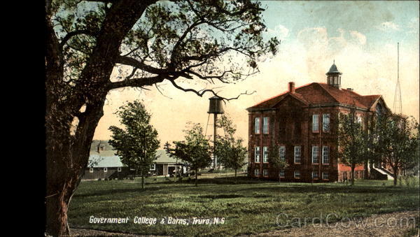 Government College & Barns Truro Canada Nova Scotia
