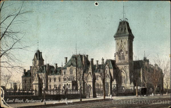 East Block Parliament Buildings ON Canada Ontario