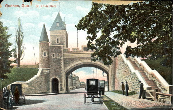 St Louis Gate Quebec PQ Canada