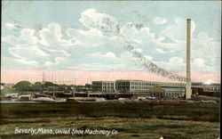 United Shoe Machinery Co. Beverly, MA Postcard Postcard