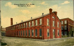 Cheney Bigelow Wire Works Postcard