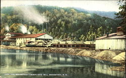 The Woodstock Lumber Co's Mill Postcard