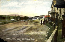 The Pace Track, Danbury Fair Postcard