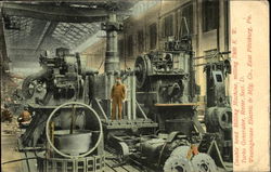 Double head Milling Machine East Pittsburgh, PA Postcard 