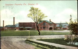 Seasons Foundry Co. Bristol, CT Postcard Postcard