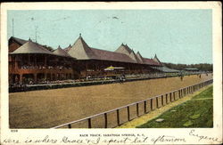 Race Track Postcard