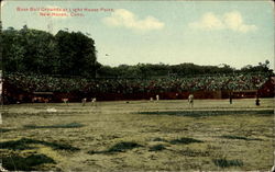 Base Ball Grounds At Light House Point Postcard