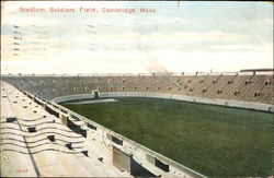 Stadium, Soldiers Field Cambridge, MA Postcard Postcard