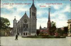 Cathedral Of The Immaculate Conception Postcard