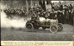 Vanderbilt Race Auto Racing Postcard Postcard