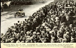 Vanderbilt Race Auto Racing Postcard Postcard