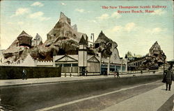 The New Thompsons Scenic Railway Postcard