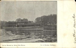 Sylvia Moored At River Side Grove Postcard