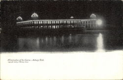 Illumination Of The Casino Asbury Park, NJ Postcard Postcard