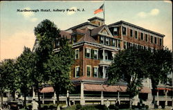 Marlborough Hotel Asbury Park, NJ Postcard Postcard