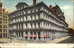Post Office Philadelphia, PA Postcard Postcard