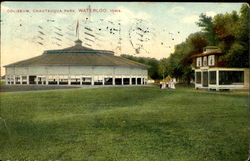 Coliseum Chautauqua Park Postcard