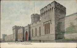 Eastern State Penitennary, 21st & Fairmount Ave Postcard