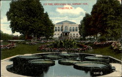 Lily Pond Horticultural Hall, Fairmount Park Postcard