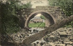 Lake Park Postcard