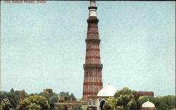 The Kutub Minar Postcard