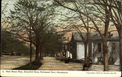 Boat House Row, Fairmount Park Postcard