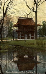 Japanese Kiosk, Fairmount Park Postcard
