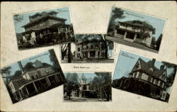 Multi View Red Oak, IA Postcard Postcard