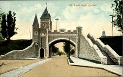 St. Louis Gate Quebec Canada Postcard Postcard