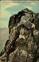 Climbing Mount Abbott Glacier, Canada Misc. Canada Postcard Postcard