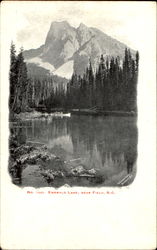 Emerald Lake Rockies Postcard