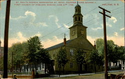 St. Paul's Church Halifax, NS Canada Nova Scotia Postcard 
