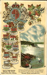 General View Niagara Falls Postcard