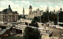 Post Office And Parliament Building Ottawa, ON Canada Ontario Postcard Postcard