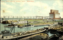 Grand Trunk Elevator, Windmill Point Postcard