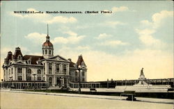 Market Place Postcard