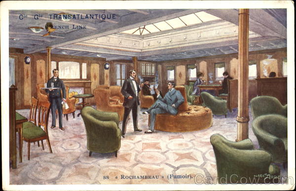 Cie Gle Transatlantique French Line Albert Sebille