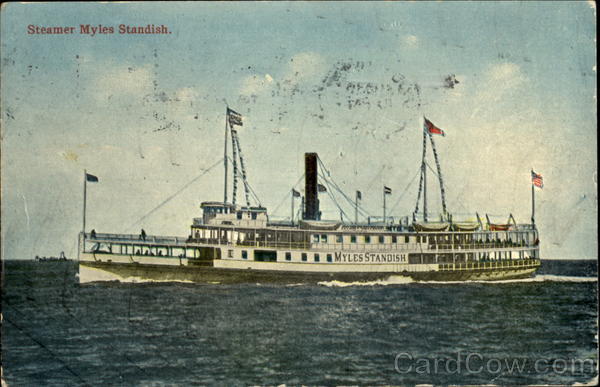 Steamer Myles Standish Boats, Ships